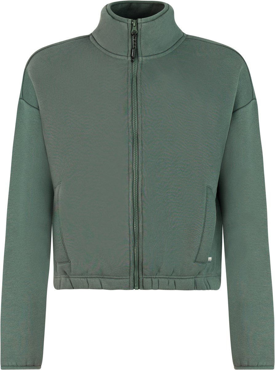 Protest PRTKarita Hoodie Dames Vest Ritssluiting Evergreen