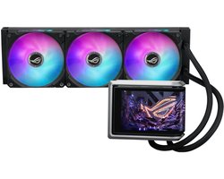 ASUS ROG Ryuo IV 360 ARGB - All-in-One Waterkoeler - 6,6 Inch Display - 360mm Radiator - ARGB Verlichting - Zwart