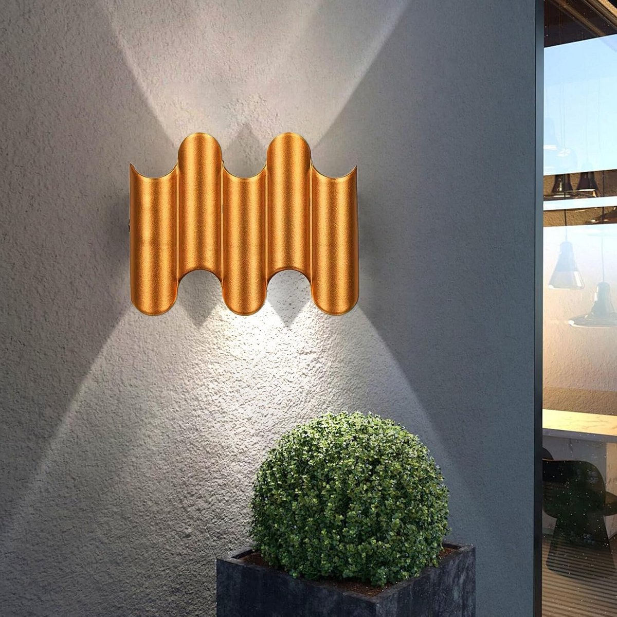 Waterdichte Buiten LED Wandlamp Up Down Licht voor Tuin en Gevel
