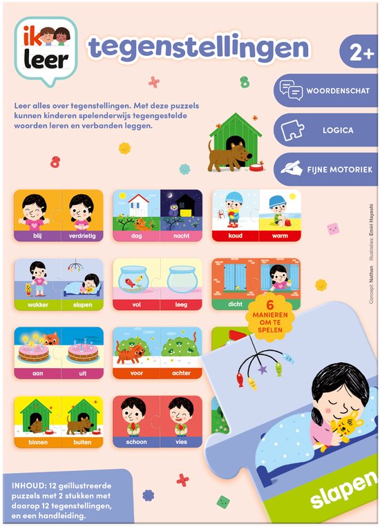 Jumbo - Ik Leer - Tegenstellingen - Educatief spel - Speelgoed vanaf 2 jaar