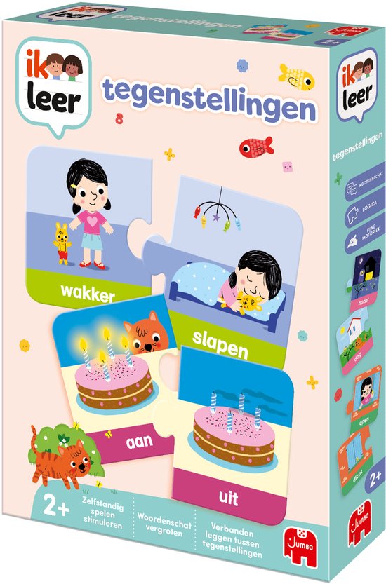 Jumbo - Ik Leer - Tegenstellingen - Educatief spel - Speelgoed vanaf 2 jaar