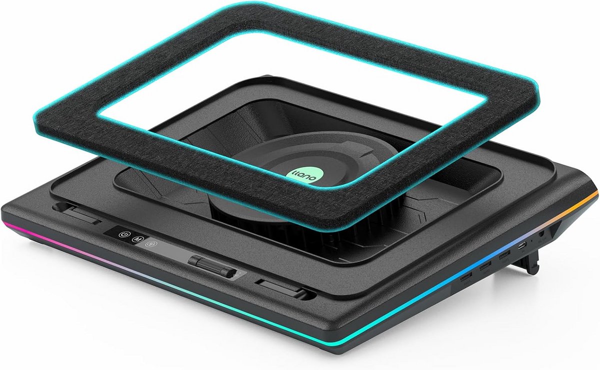 Universele Afdichting voor Laptop Koelpad met Memory Foam