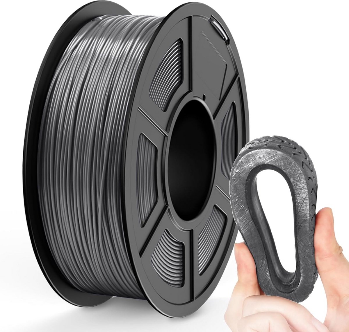 TPU Filament 1,75 mm - Flexibel 3D Printer Filament - 1 kg