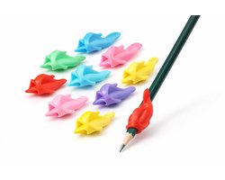 Penverdikker - Pengreep Hulp Kinderen - 10 Stuks - Penverdikker voor Artrose - Schrijfhulp Pengreep - Pengrip