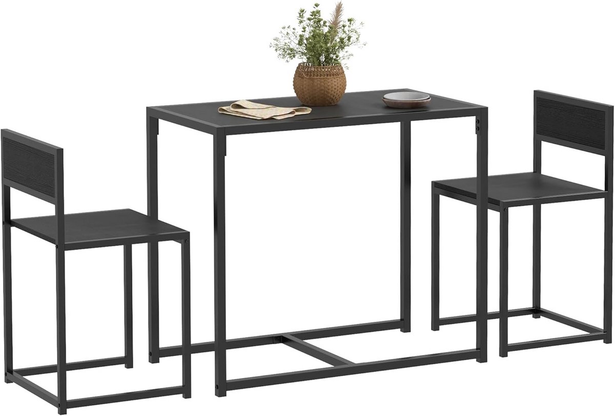 Eettafel met 2 Stoelen voor Keuken en Woonkamer - Modern en Duurzaam