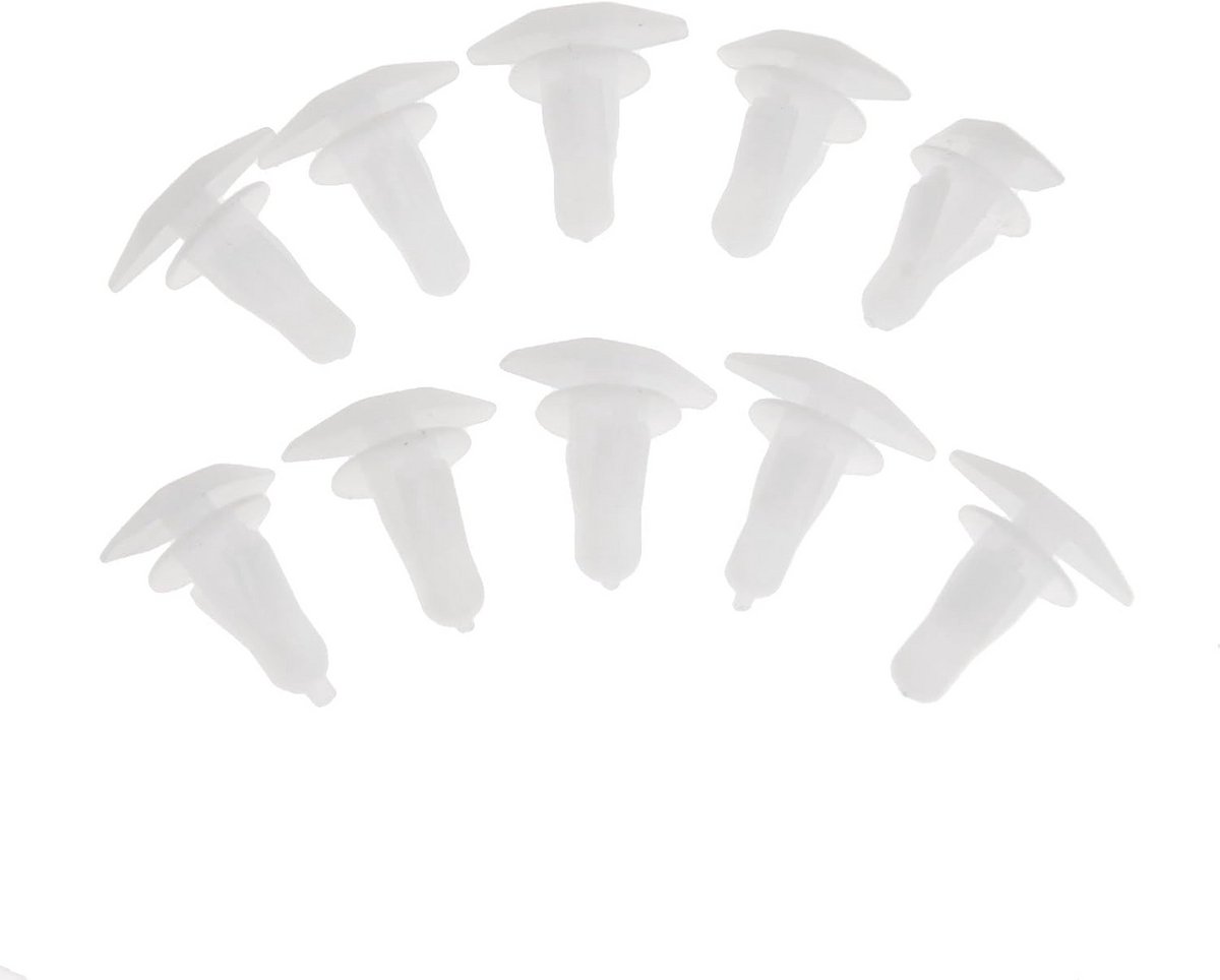 50 Stuks Deur Weerstrip Clips Rubber Seal Trim Bevestigingen voor Auto