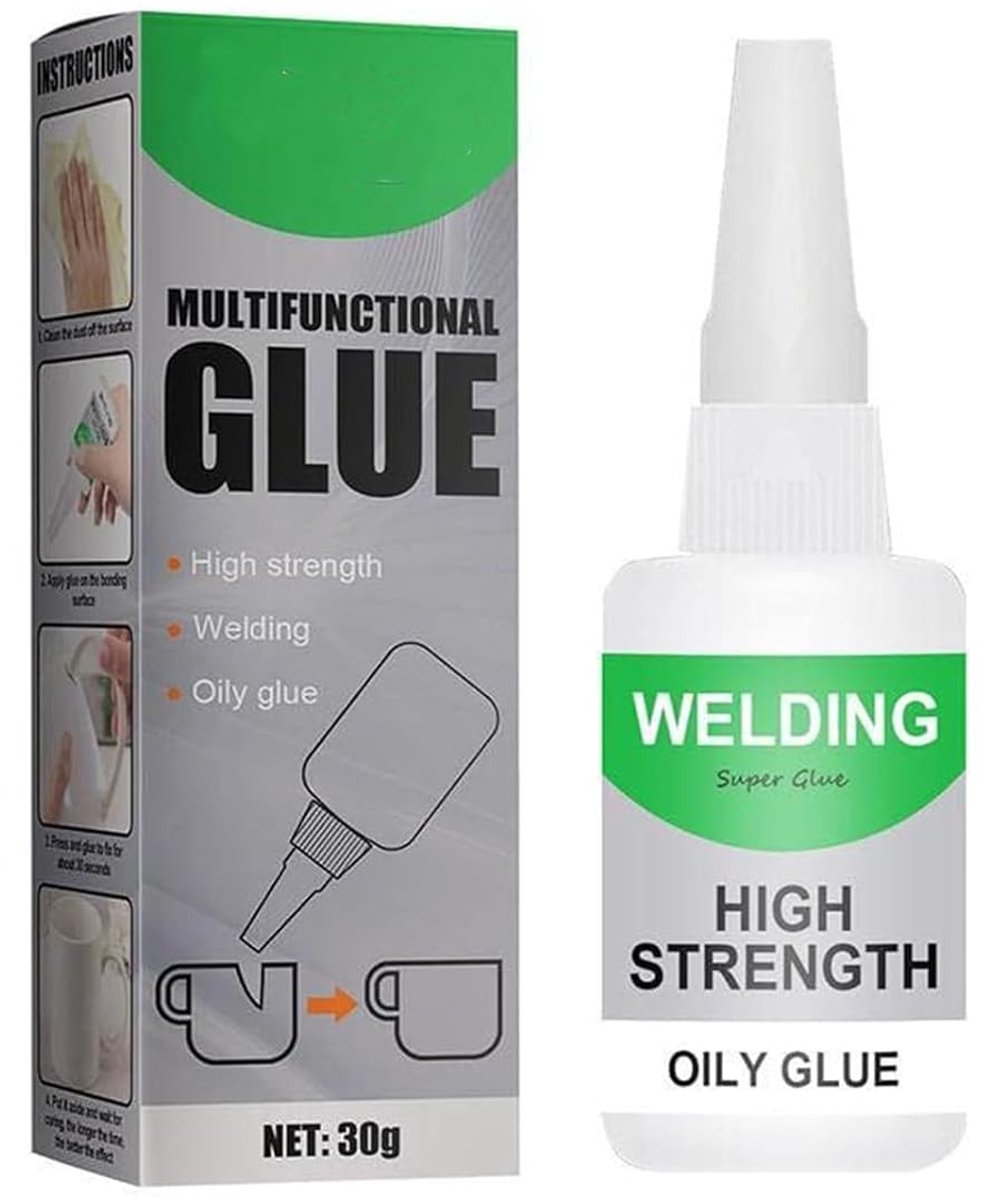 Superlijm voor Kunststof, Keramiek en Metaal - Extra Sterk & Waterdicht (30 g)