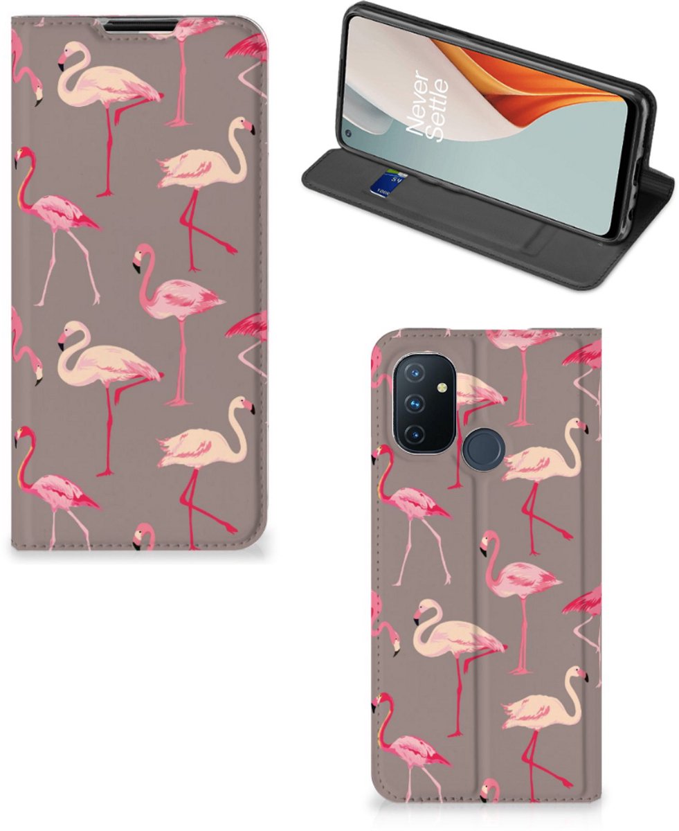 OnePlus Nord N100 Hoesje maken Flamingo