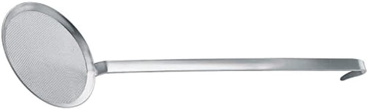 Schuimlepel roestvrij staal 15 cm - Keukenaccessoire voor al je bereidingen