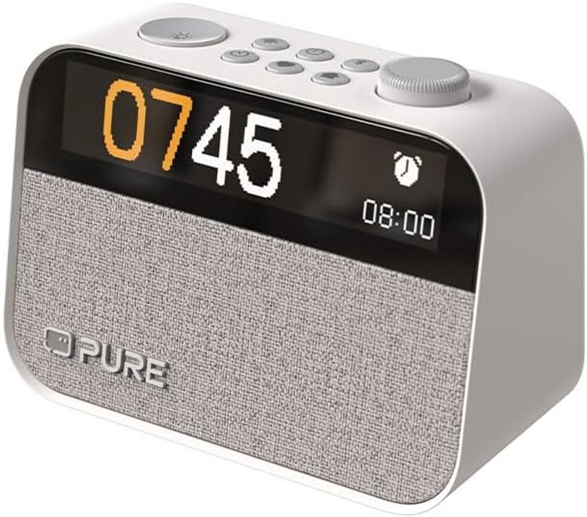 Nachtkast- en Kantoorwekker met DAB+/FM Radio en Bluetooth