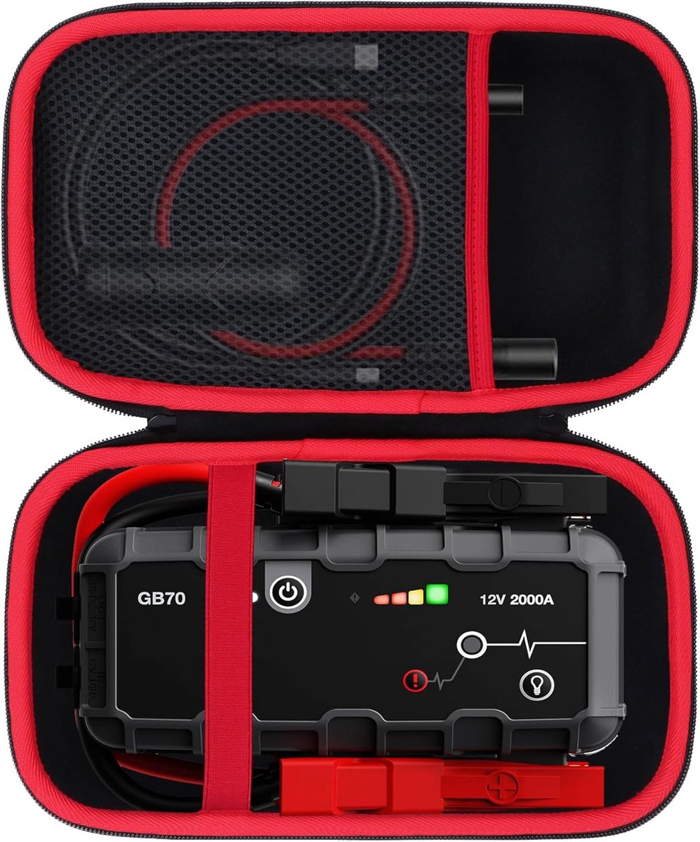 Harde Draagtas voor Draagbare Lithium Auto Jump Starter