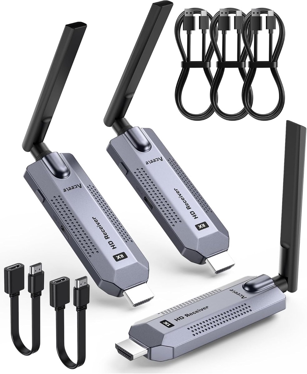 Draadloze HDMI-zender en ontvanger voor een optimale verbinding