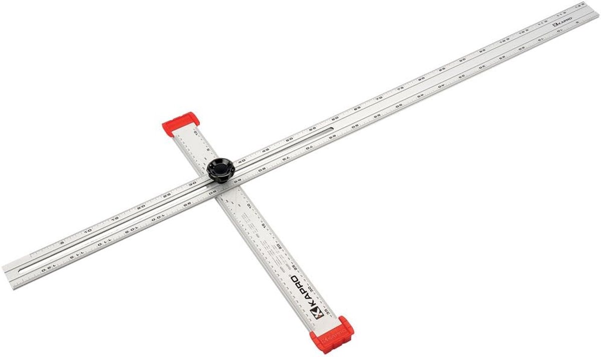 Verstelbaar gipsplaten T-stuk 1200 mm – Perfect voor nauwkeurig snijden