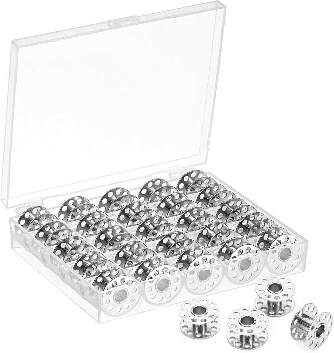 Pack van 25 Naaigerei - Naaimachine Accessoires, Spoelen voor Naaimachines