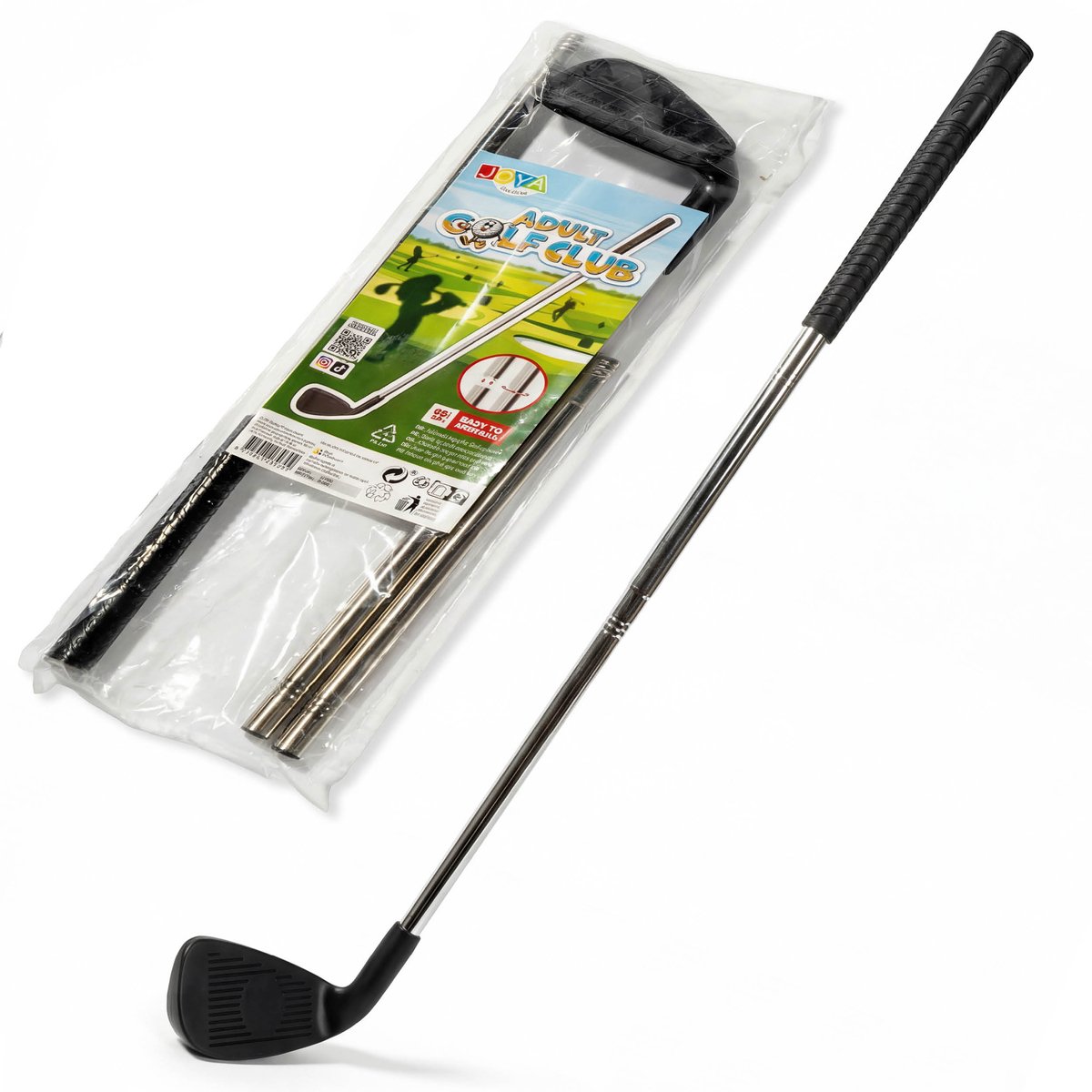 Joya Creative Golfclub Speelgoed - 96 cm - Golfclub geschikt voor Volwassenen en Kinderen - Makkelijk te Monteren - Geschikt voor Bucket Golf & Buitenspellen - Speelgoed