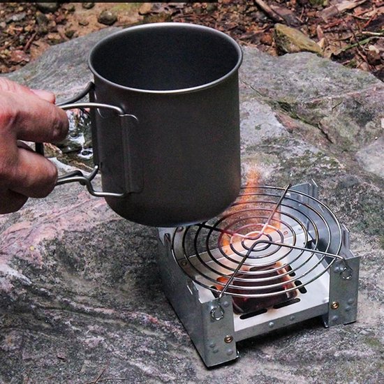 Opvouwbaar Campingkooktoestel voor Wandelen, Picknick en BBQ van Merkloos — afbeelding 2