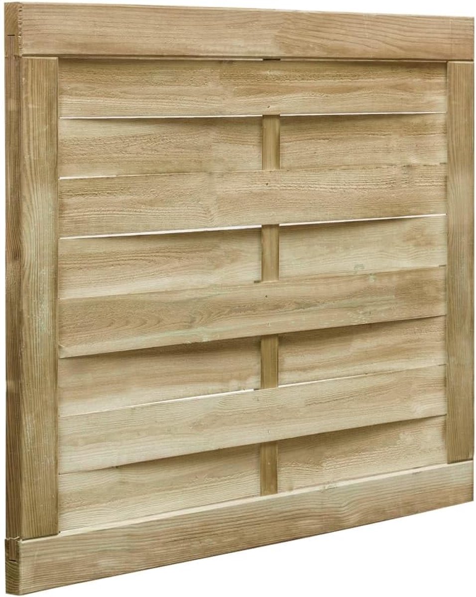 Houten Tuindeur - Impregneerd Vurenhout - Stevige Tuinpoort voor Tuin en Patio