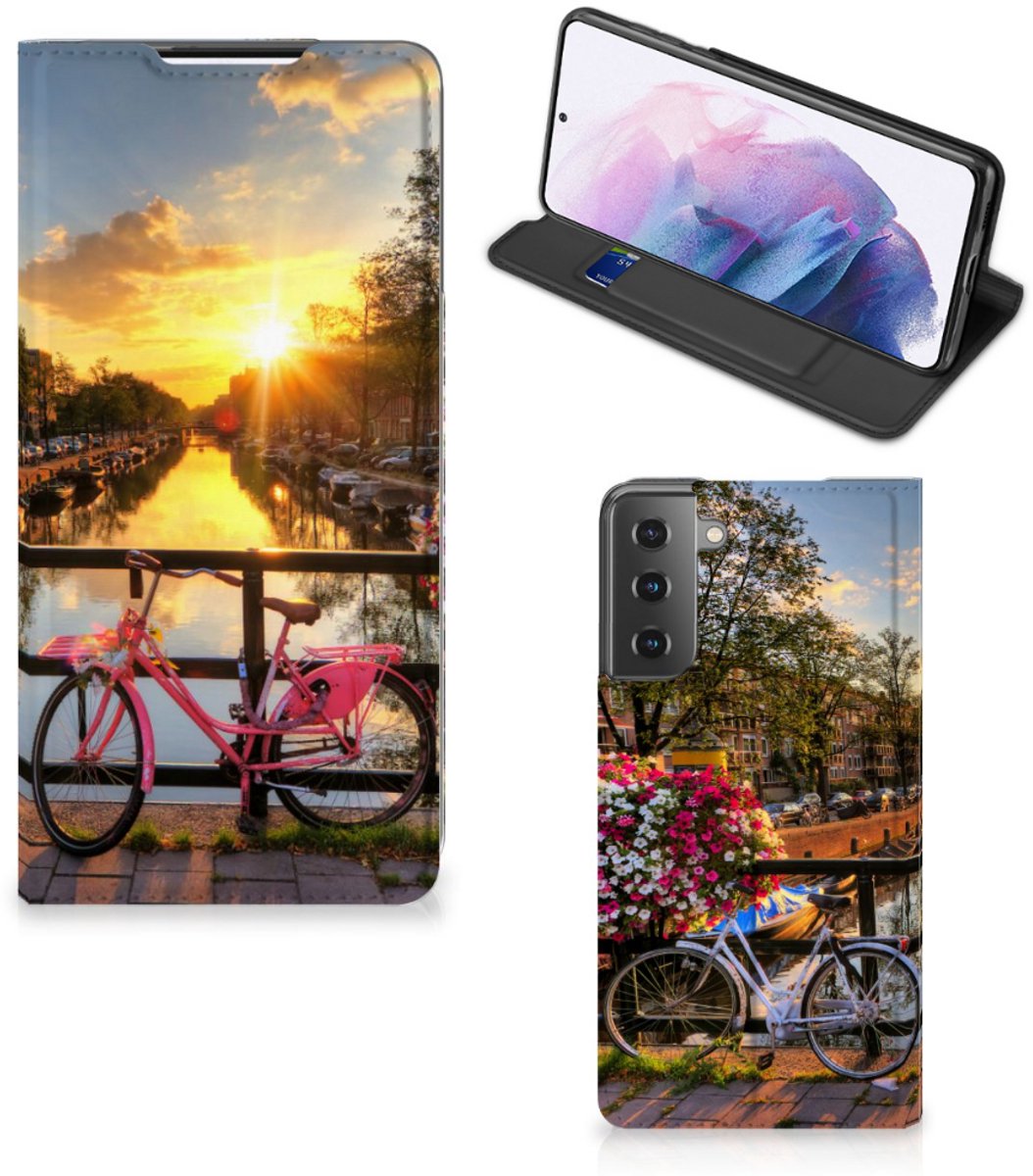 Samsung Galaxy S21 Plus Book Cover Amsterdamse Grachten