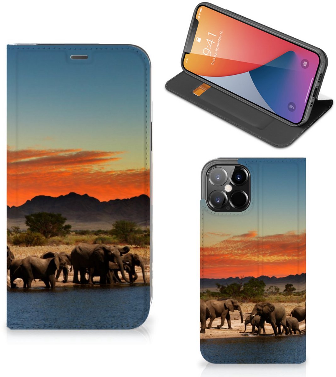 iPhone 12 Pro Max Hoesje maken Olifanten