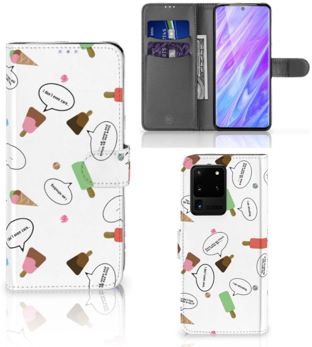 Samsung Galaxy S20 Ultra Book Cover IJsjes