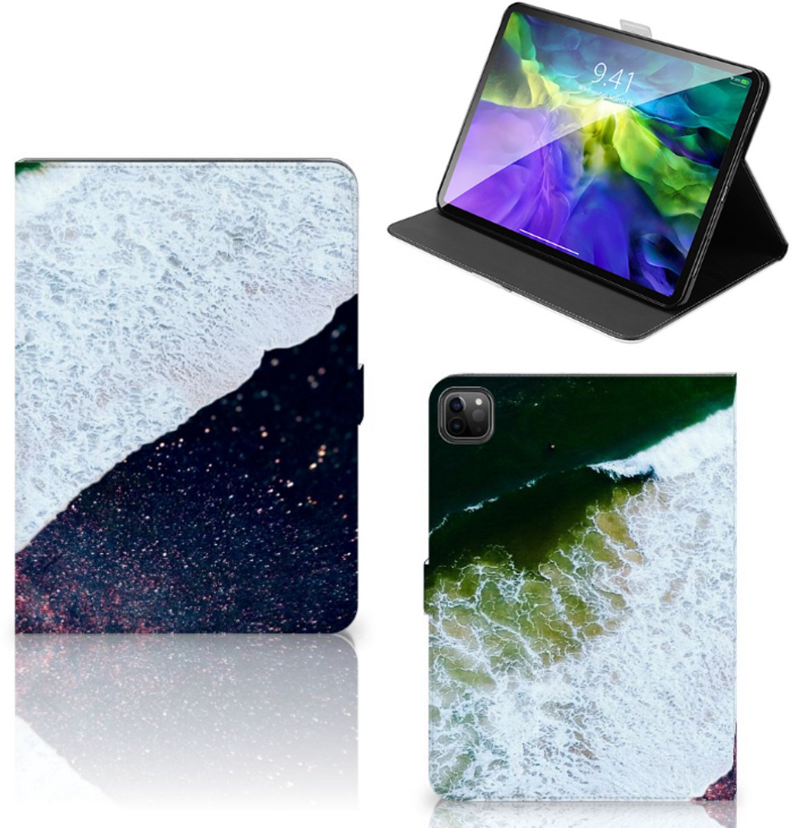 iPad Pro 11 2020/2021/2022 Tablet Beschermhoes Sea in Space