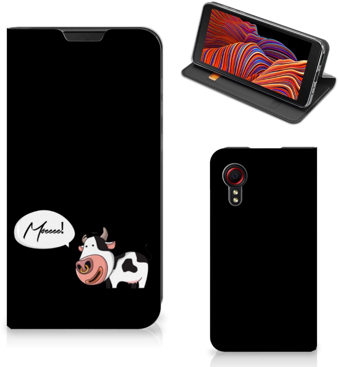 Samsung Galaxy Xcover 5 Magnet Case Cow