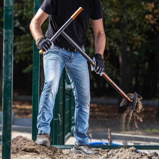 Handboor voor Tuinieren - Grondboor met Dwarsgreep en Spiraalboor van Merkloos	 — afbeelding 4
