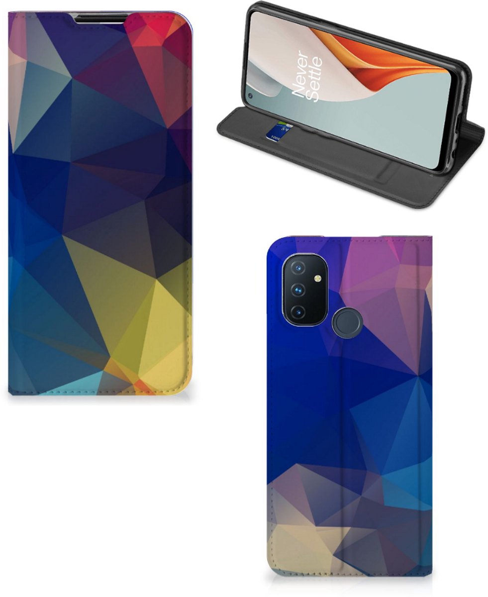 OnePlus Nord N100 Stand Case Polygon Dark