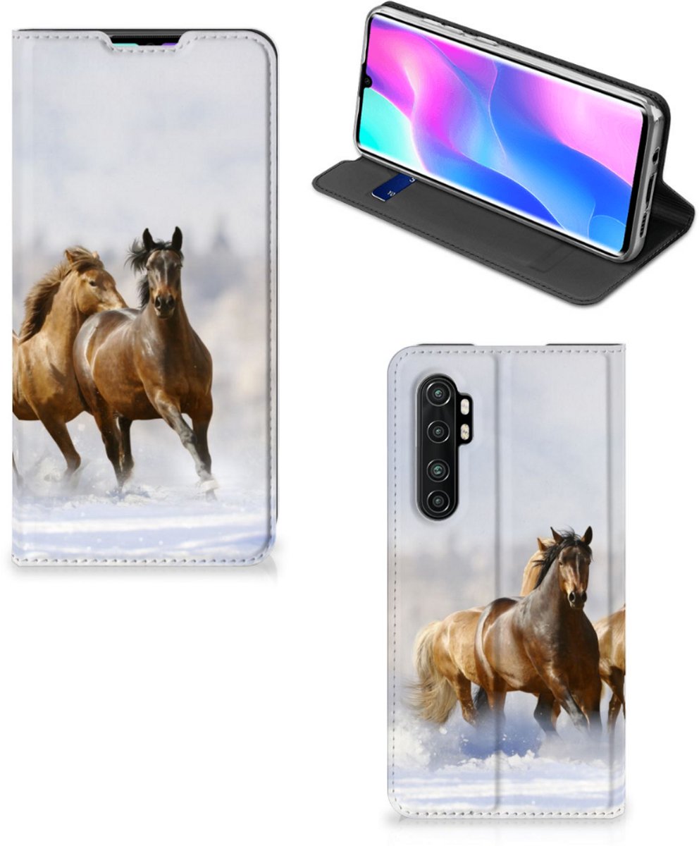 Xiaomi Mi Note 10 Lite Hoesje maken Paarden