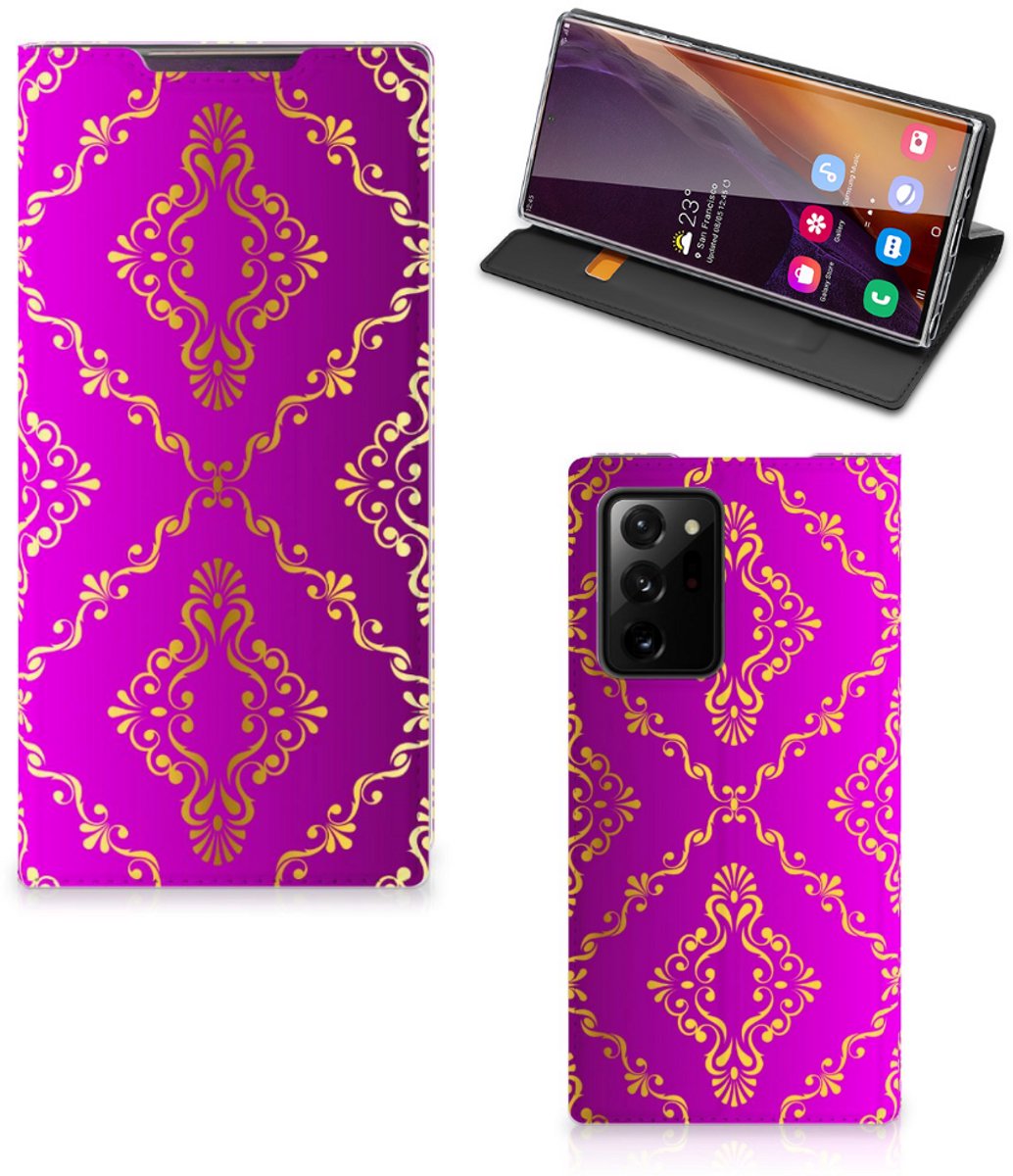 Telefoon Hoesje Samsung Galaxy Note 20 Ultra Barok Roze