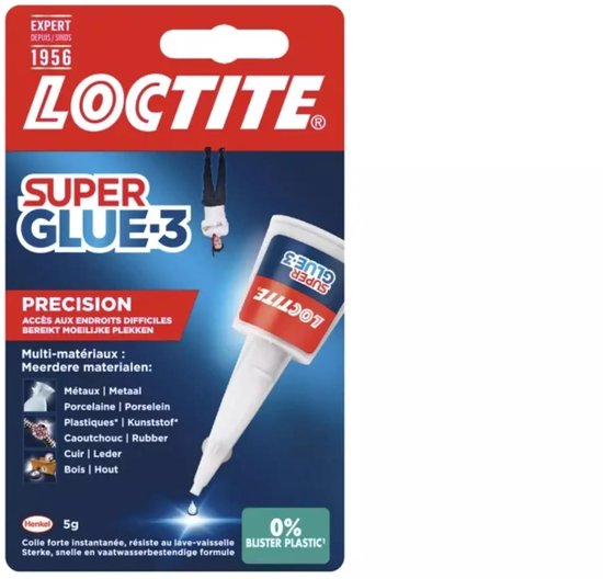 Loctite Precision Super Glue - 5 grammes transparent