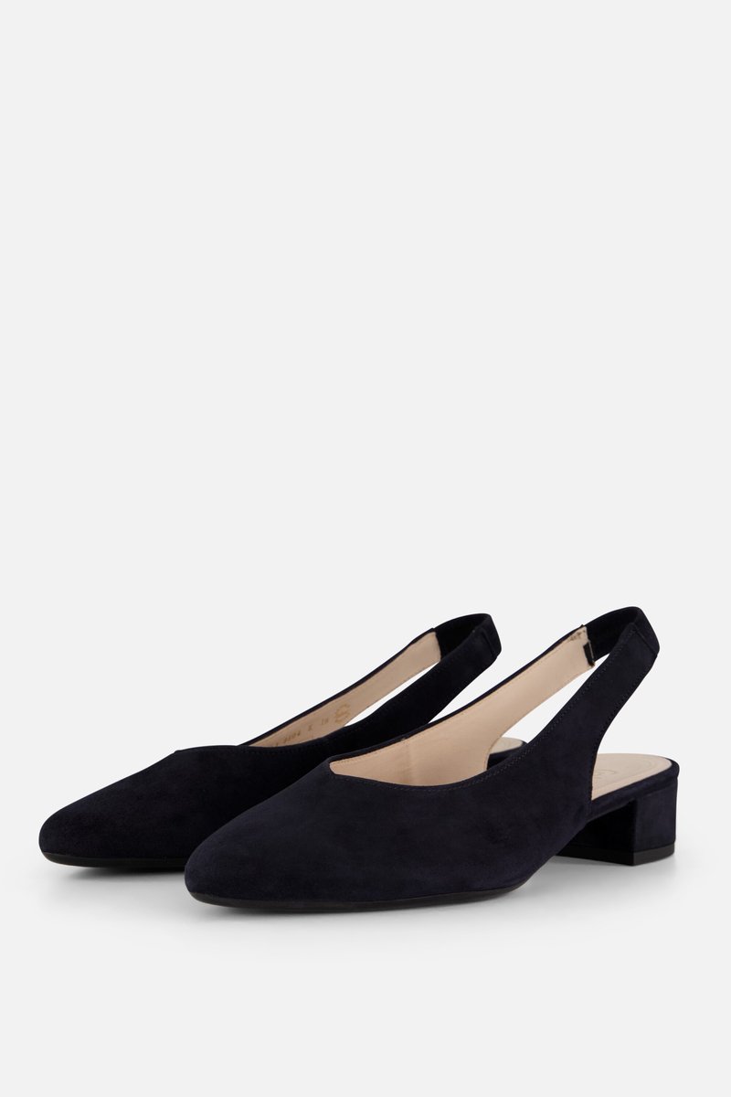 Gabor Slingbacks blauw Suède - Maat 7