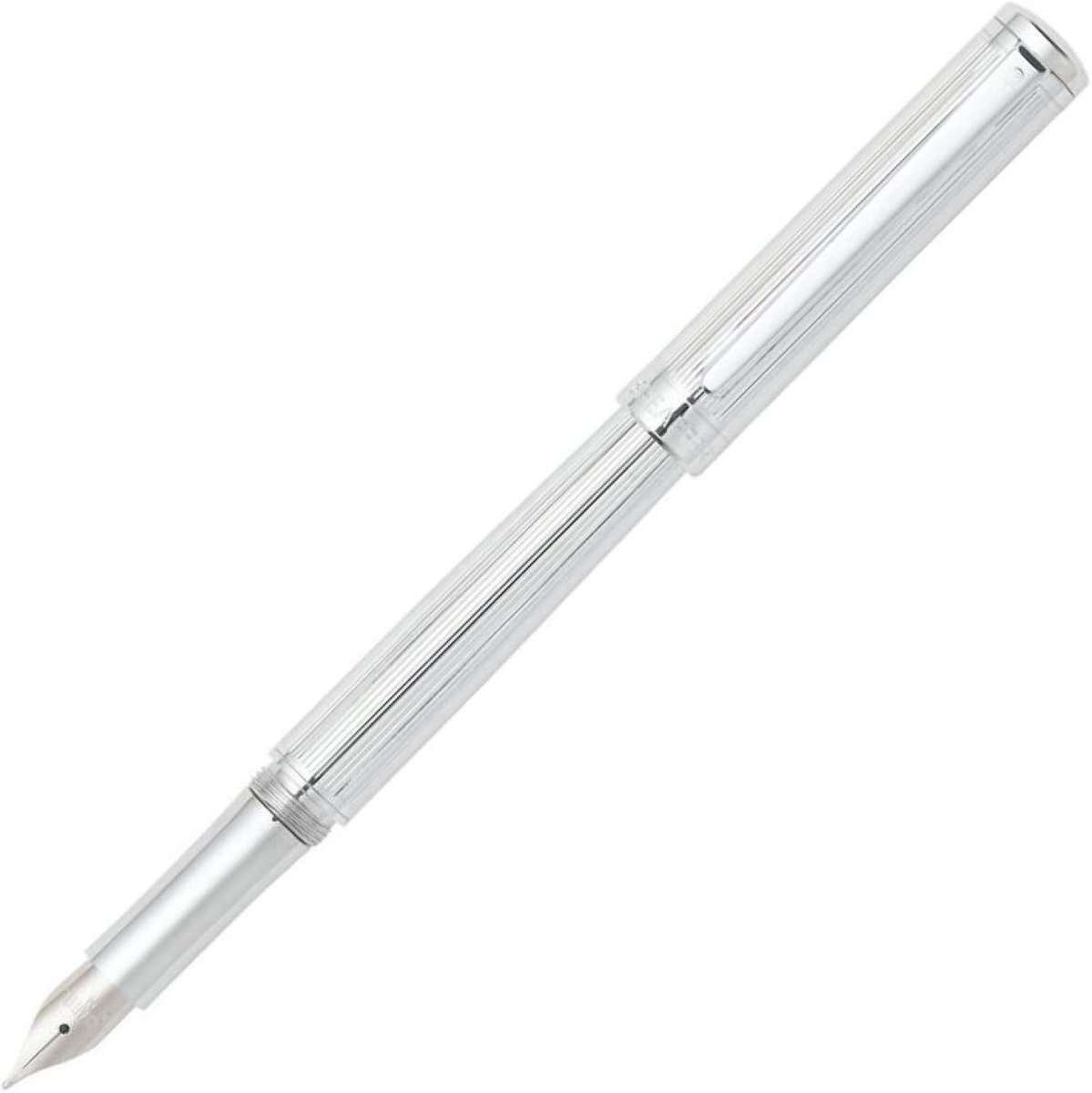 Luxe Vulpen met Chroom Accent en Gegraveerde Loop
