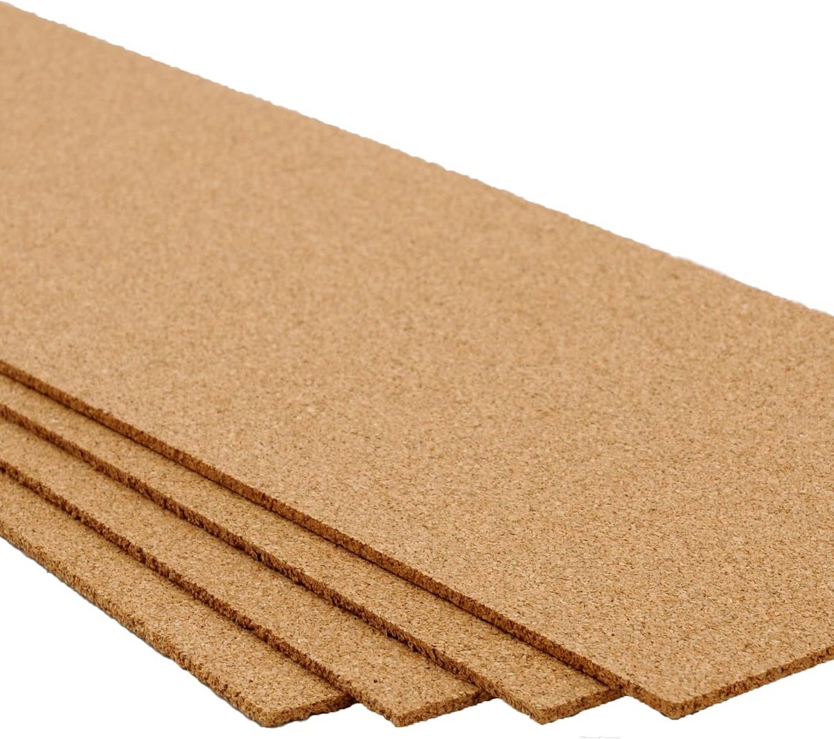 Dichte Kurkrol - 915mm X 305mm - 3mm Dik - 4 Stuks
