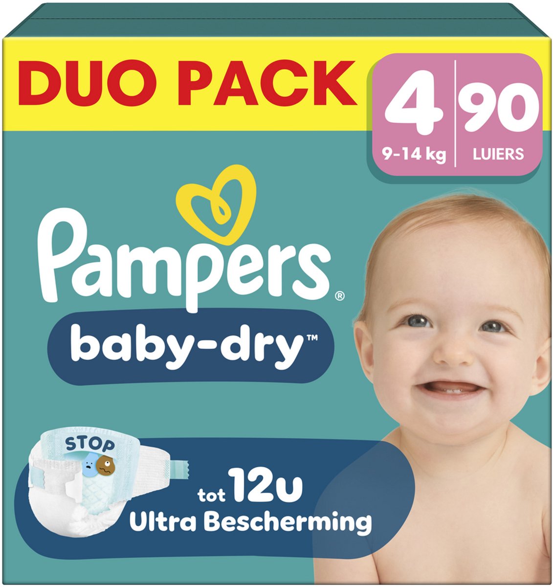 Pampers Baby-Dry Nachtbroekjes Maandbox maat 4