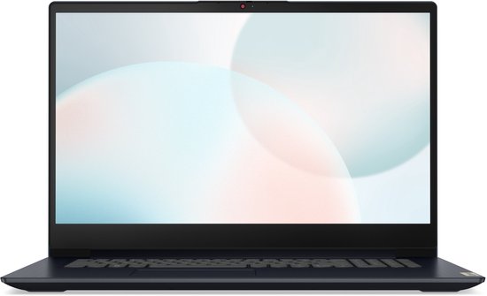 Lenovo IdeaPad 3 17ABA7 AMD Ryzen™ 5 5625U Laptop 43,9 cm (17.3") Full HD 16 GB DDR4-SDRAM 512 GB SSD Wi-Fi 6 (802.11ax) Windows 11 Home Duits Blauw - Lenovo - Hoofdafbeelding
