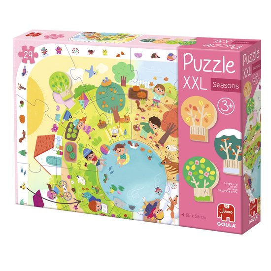 Jumbo - Goula - Puzzle XXL Seasons - Educatief Spel — afbeelding 5
