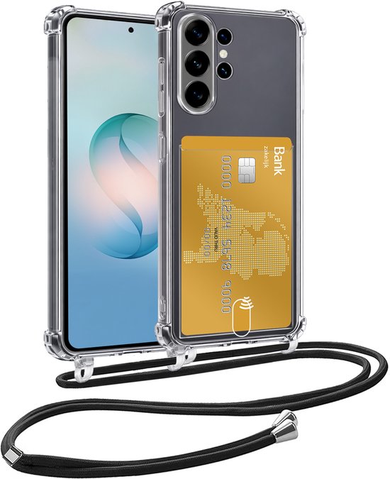 Hoesje Geschikt voor Samsung S26 Ultra Hoesje Met ... - Bol