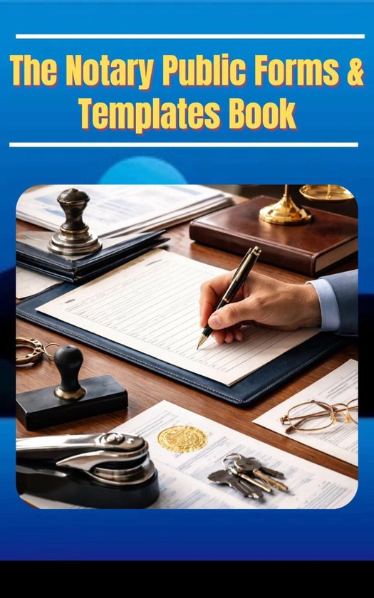 The Notary Public Forms & Templates Book - cover