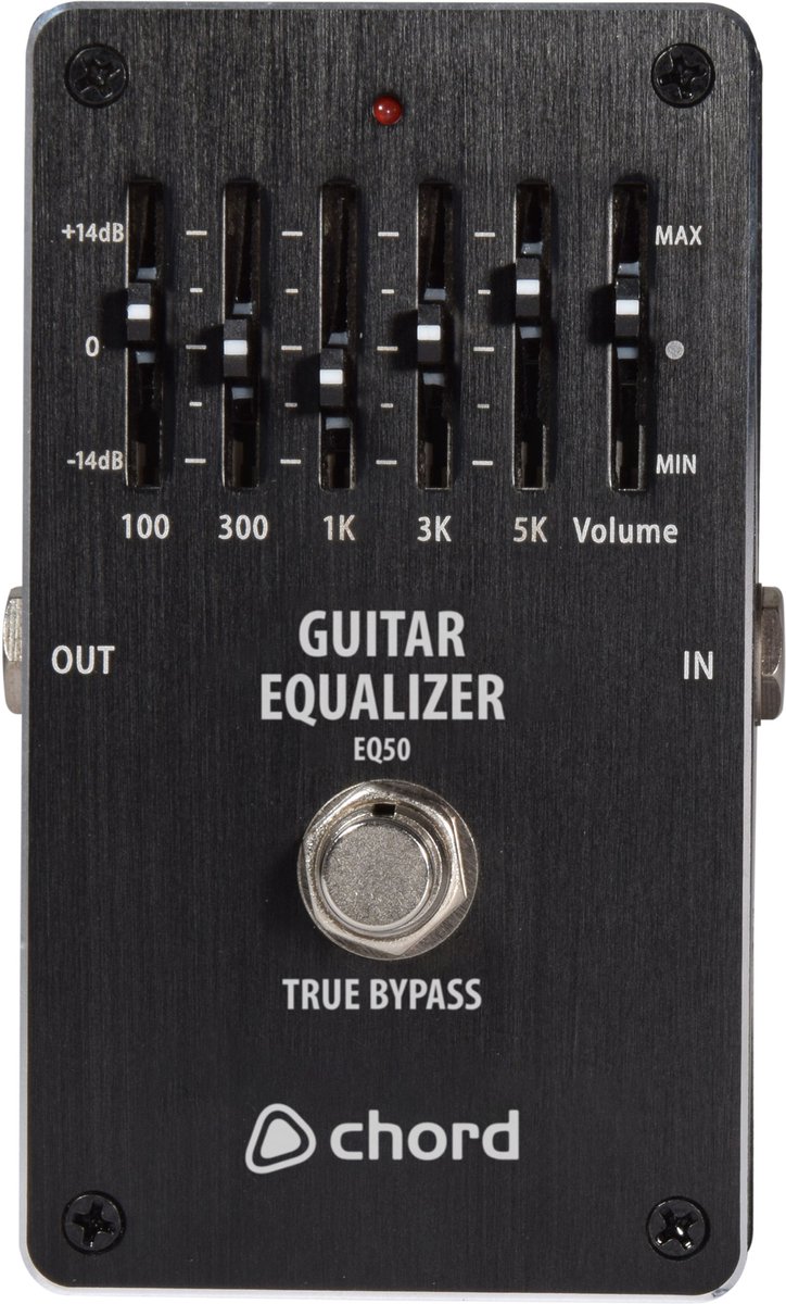 Chord EQ-50 5-bands gitaar EQ-pedaal