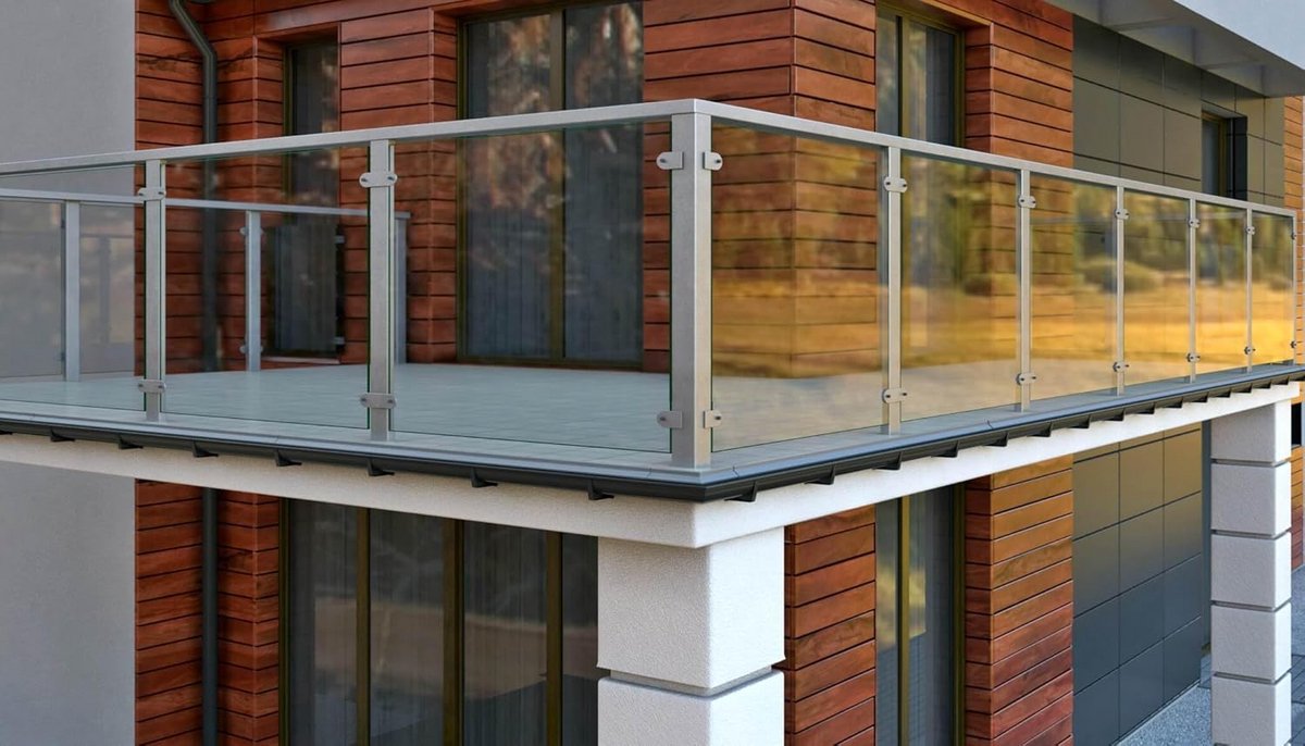 Aluminium Dakrandprofiel K40 200 cm Graphiet - Waterdichte Afwerking voor Terrassen en Balkons