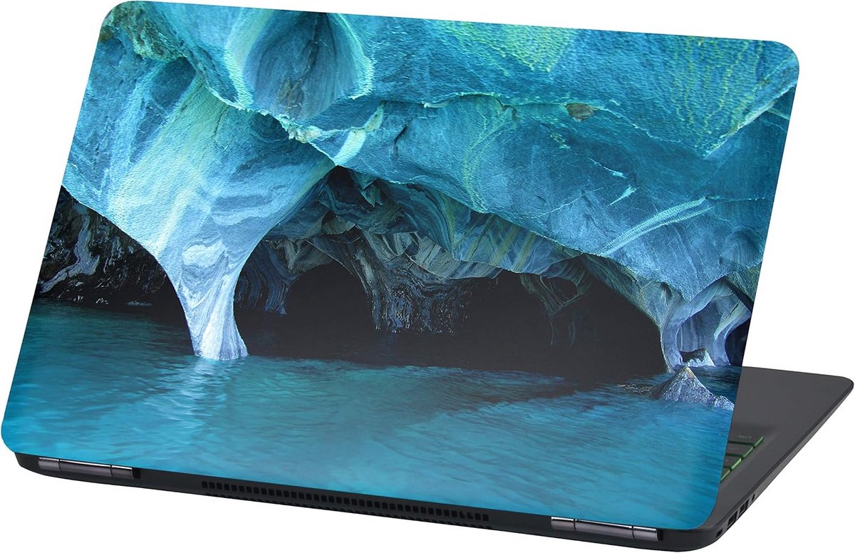 Laptop Sticker Skin 15 inch - Beschermhoes Zelfklevend Vinyl (Marmer Design)