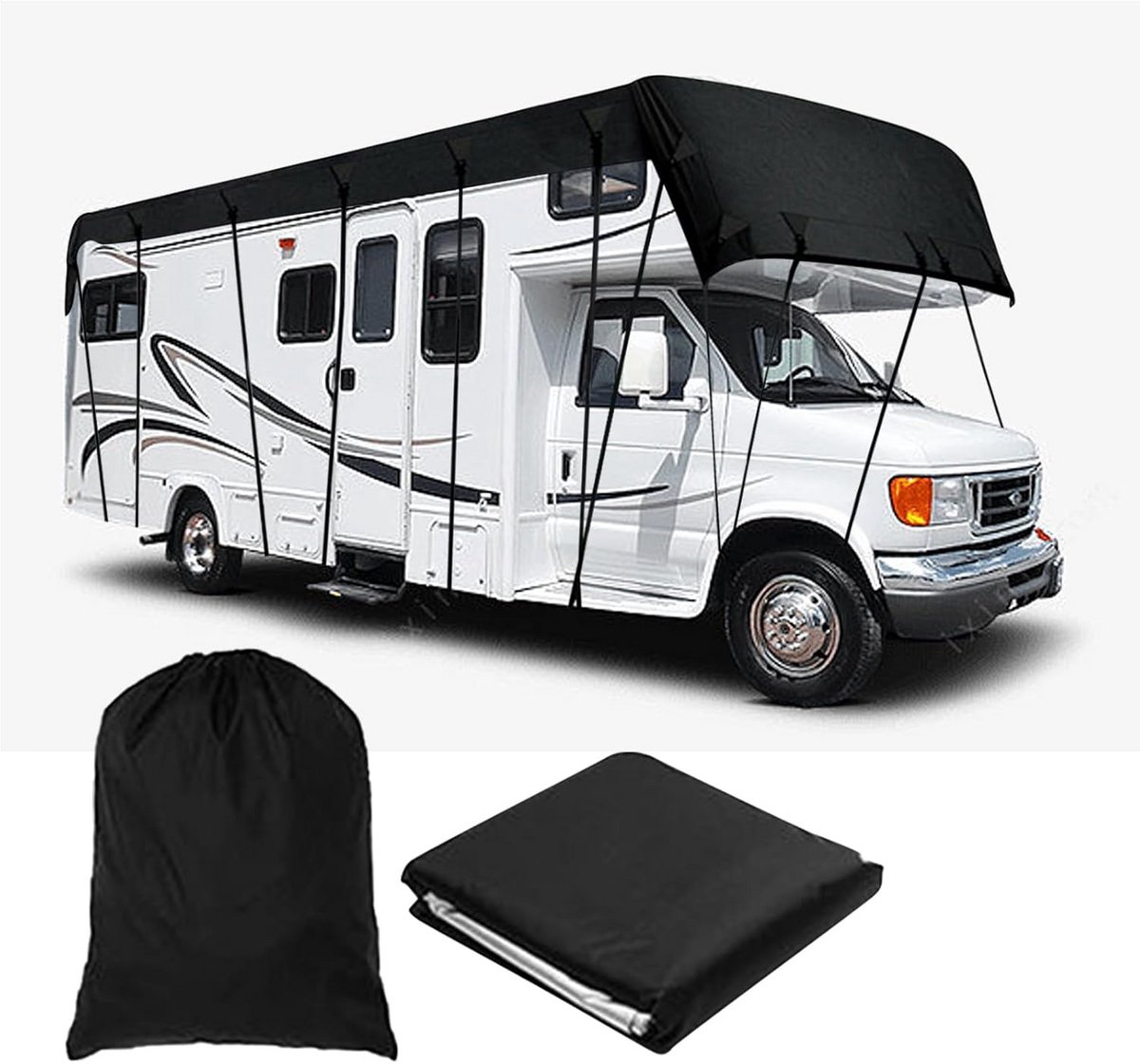 Waterdichte Tophoes voor Caravan en Camper met UV-Bescherming (7.5 x 3M)