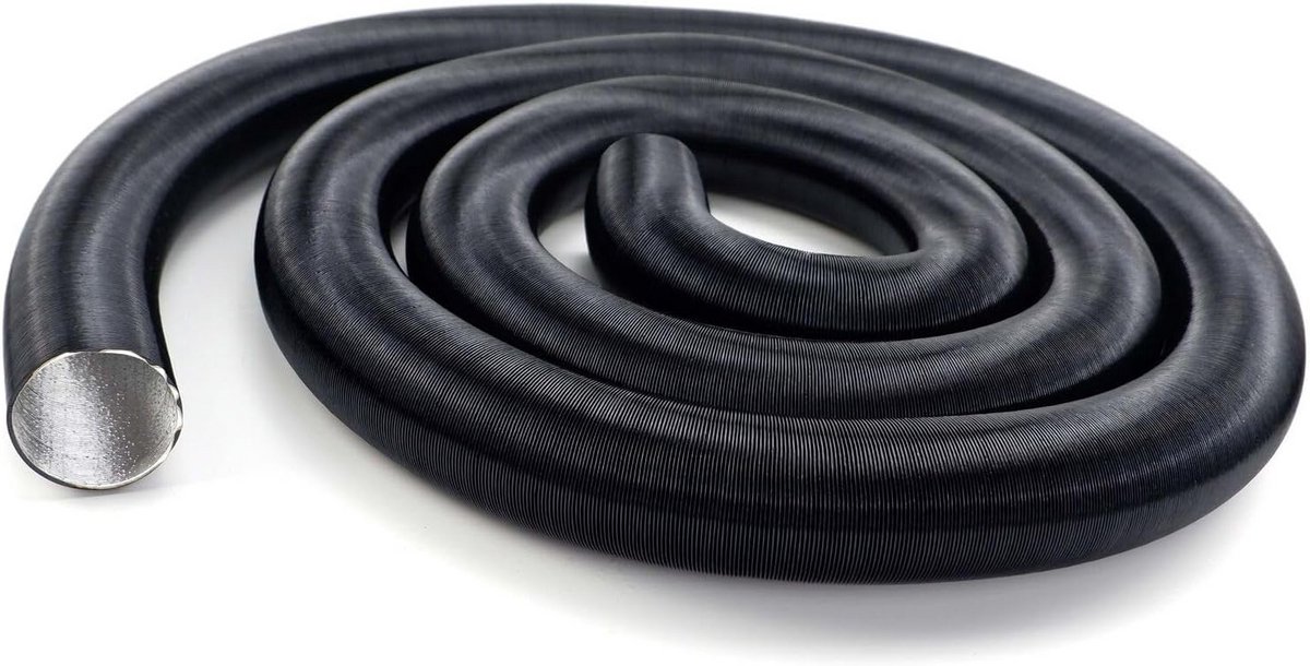 Flexibele Aluminium Uitlaatpijp 60mm Diameter 3 Meter voor Dieselverwarming en Ventilatie