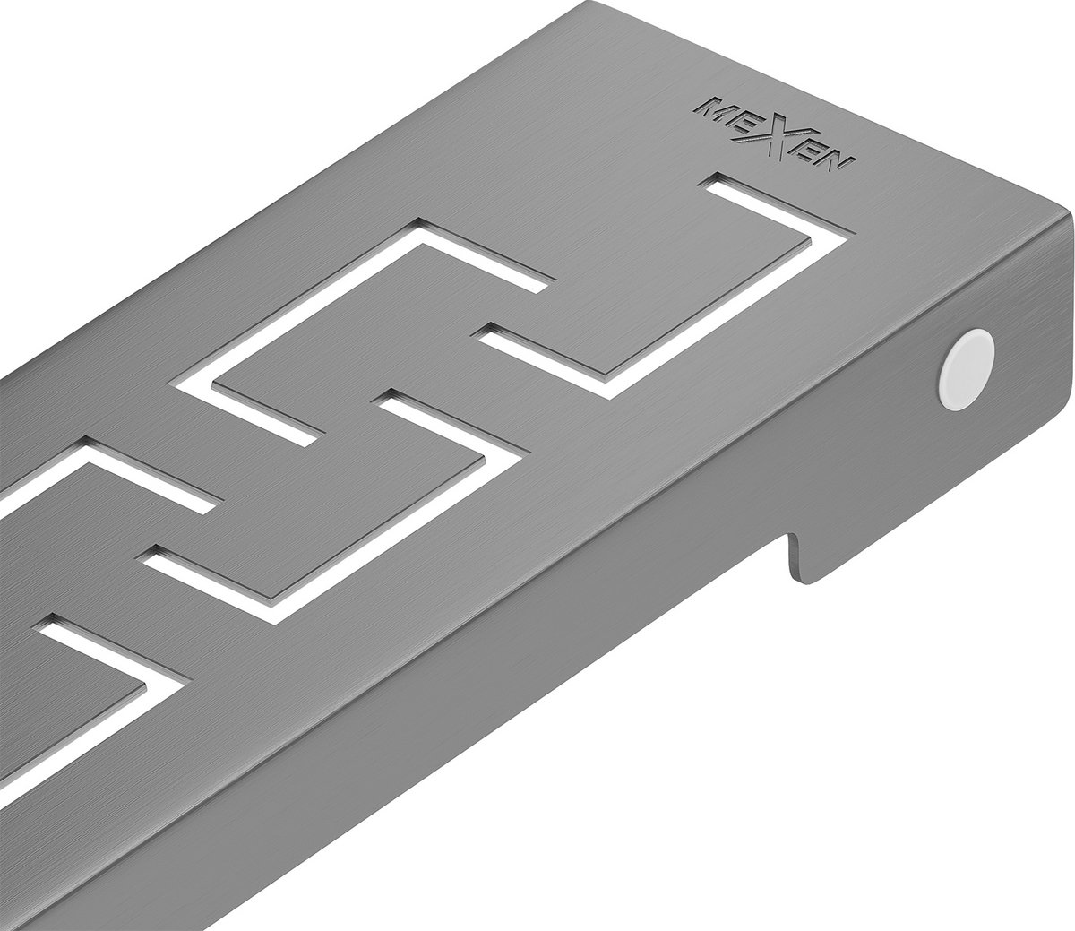 Mexen Flat M15 afdekking voor lijnafvoer 50 cm, gepolijst geweergrijs - 1E24050