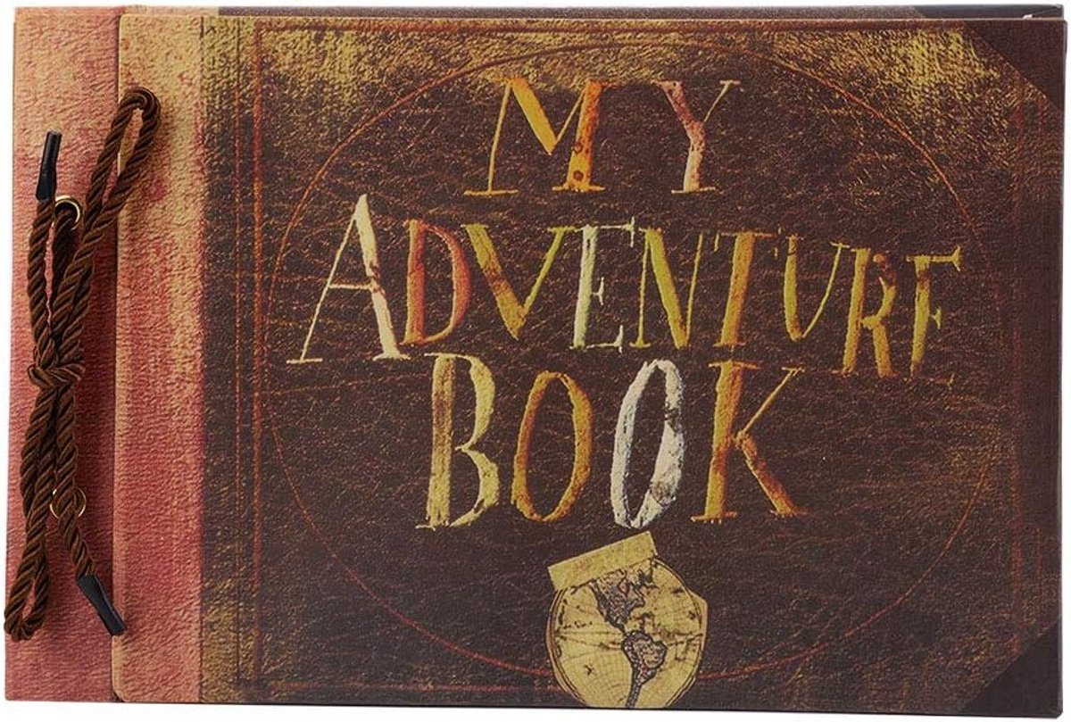 DIY Fotoboek Album Scrapbook 40 Pagina's Handgemaakt voor Herinneringen, Reizen en Cadeau