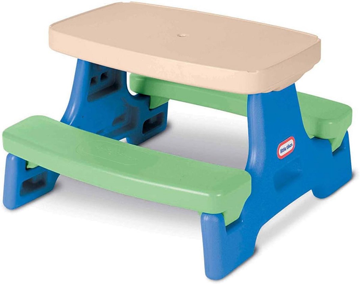 Kleine speeltafel voor binnen en buiten, inklapbaar zonder gereedschap