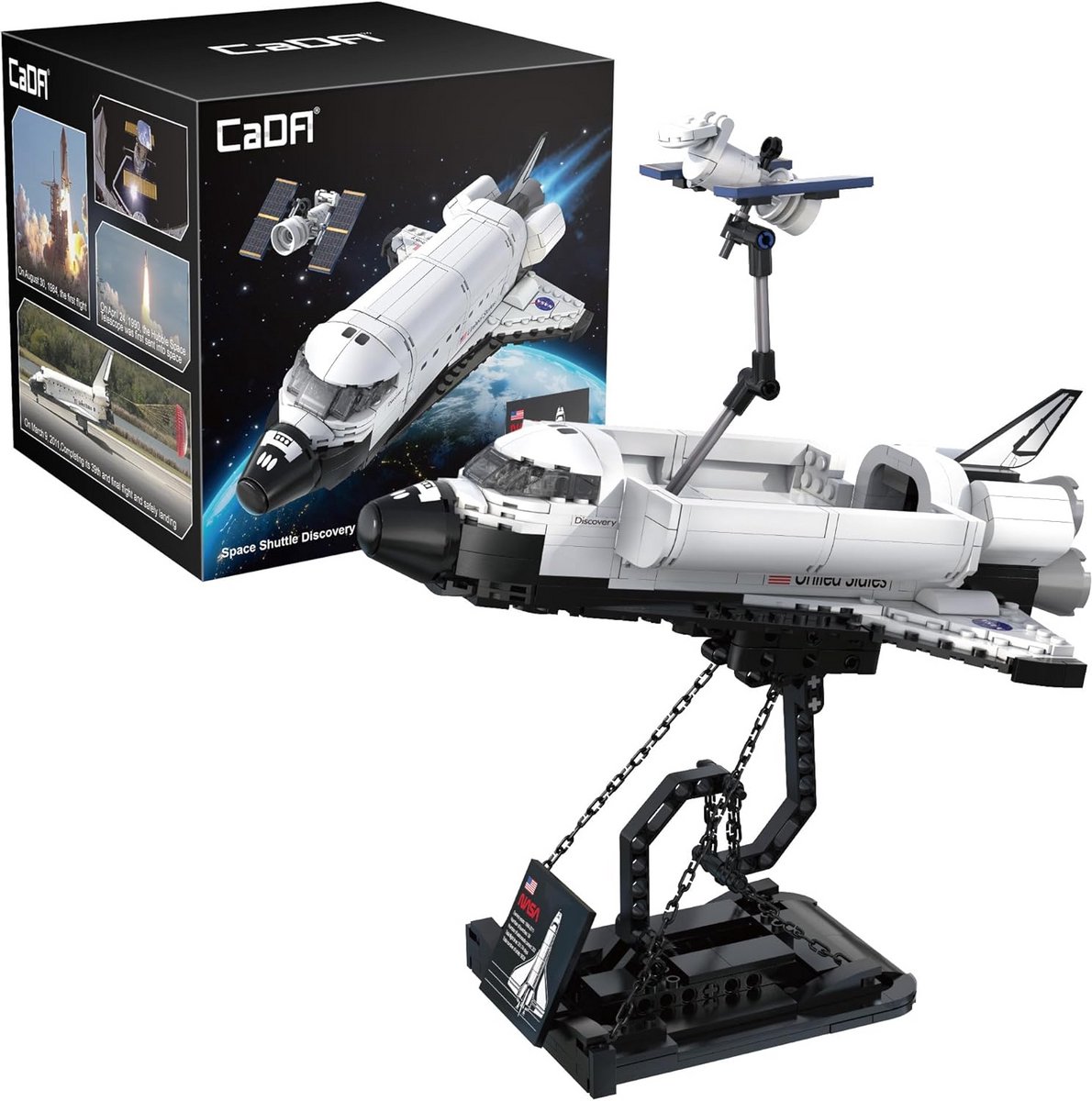 Space Shuttle Discovery Bouwset - Ruimtevaartmodel met Uitgebreide Details