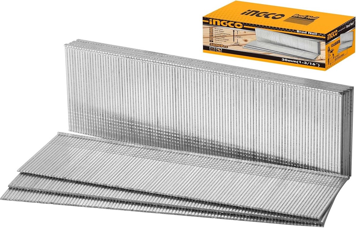 Spcijker voor perslucht- of elektrische nietmachine 30 mm 5000 stuks