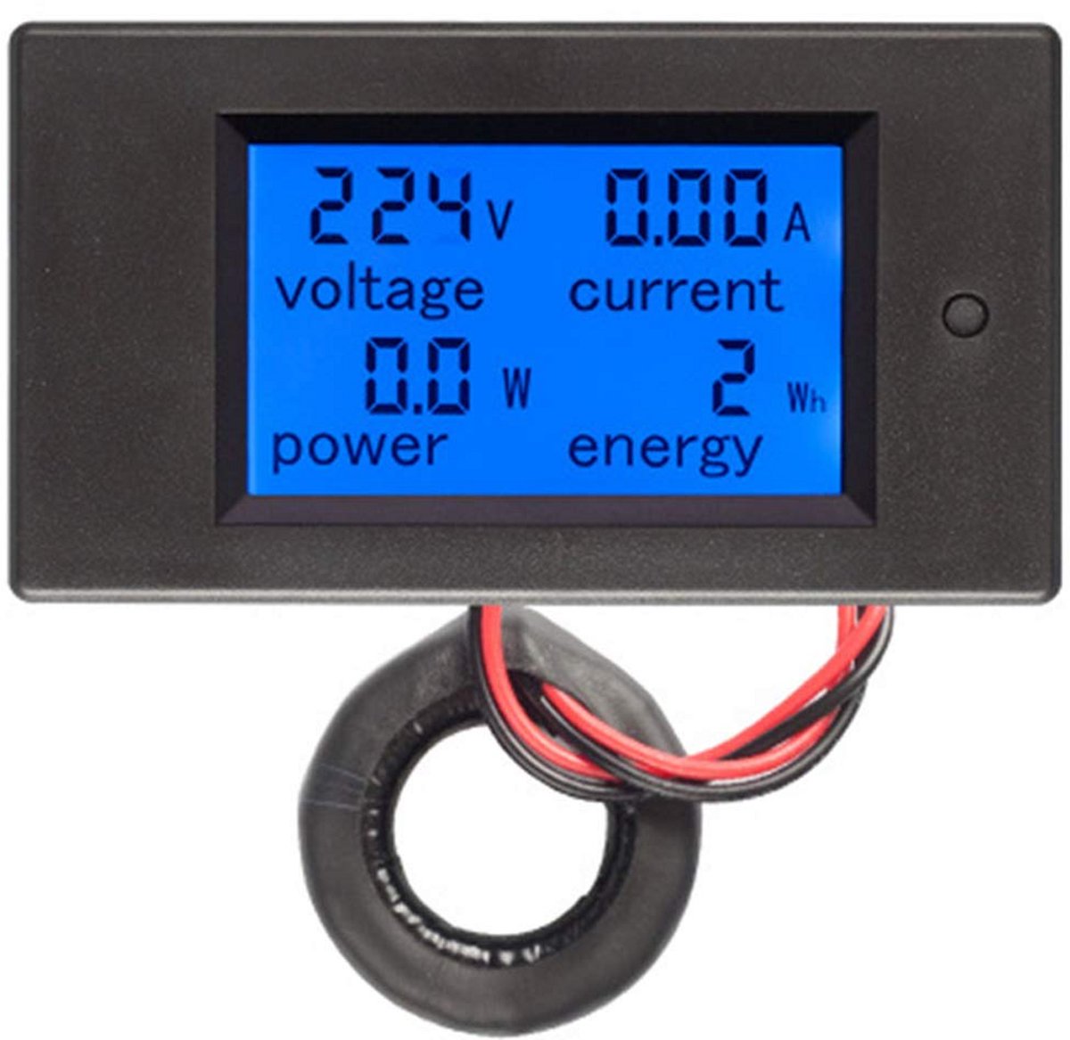 Digitale AC Voltmeter Ammeter Wattmeter Meter voor Stroomverbruik Meten 80-260V 100A